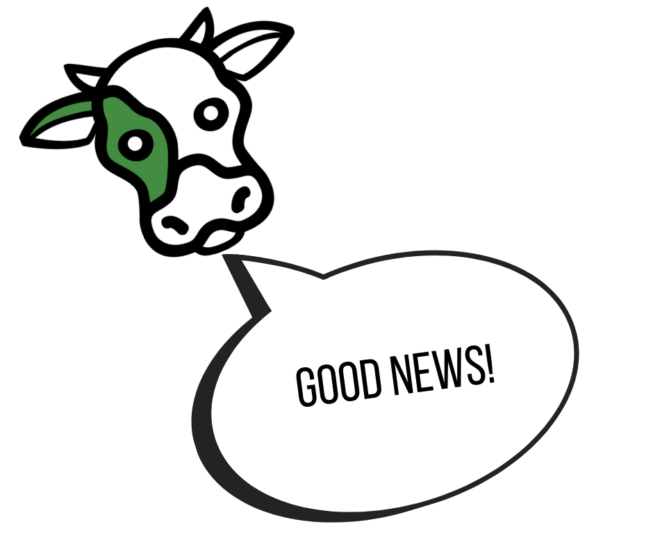 The Goodnews from Greencow Show Logo